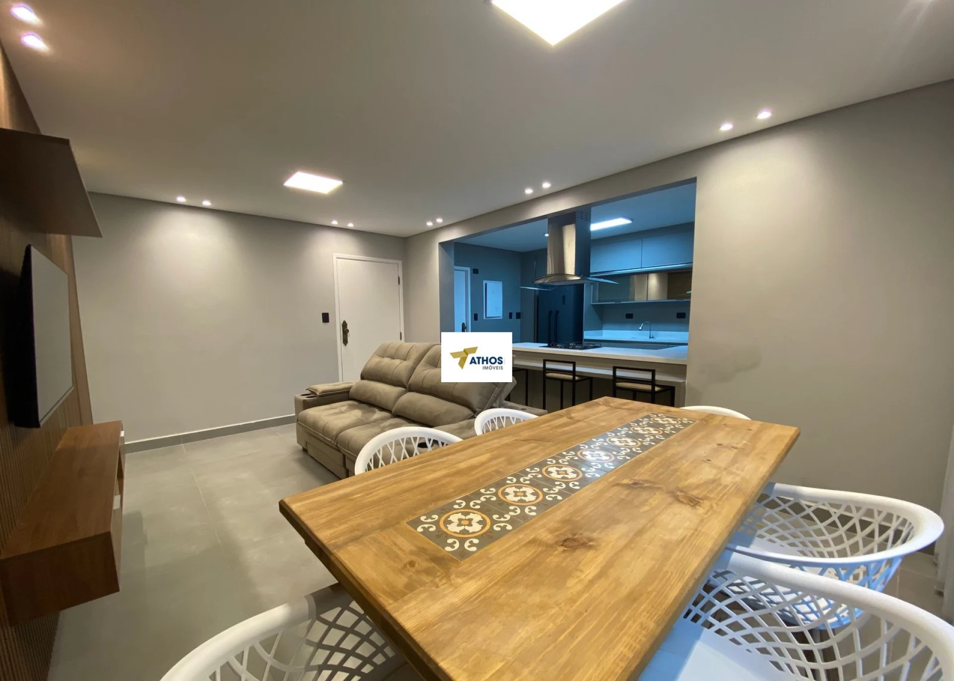 Apartamento com 03suítes à venda Santos - Ponta da Praia - 