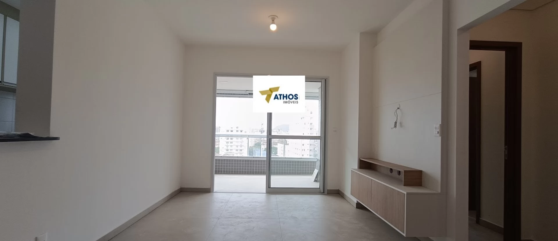 Apartamento 2 suítes no Boqueirão - Santos - 