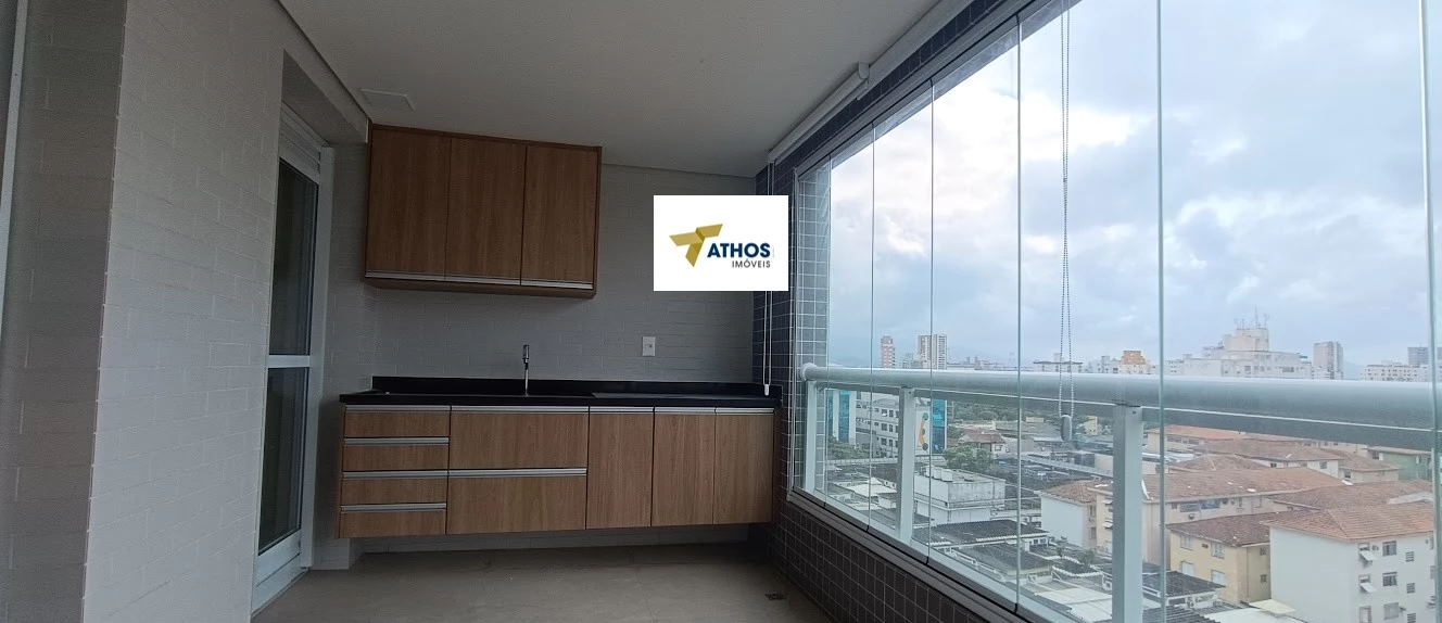 Apartamento 2 suítes no Boqueirão - Santos