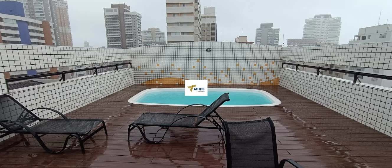 Apartamento para aluguel com 90 metros quadrados com 2 quartos em Pompéia - Santos - SP